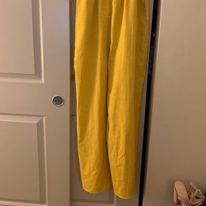 Yellow jumpsuit